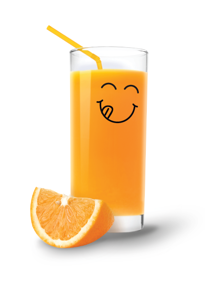 Happy Food Juice Orange