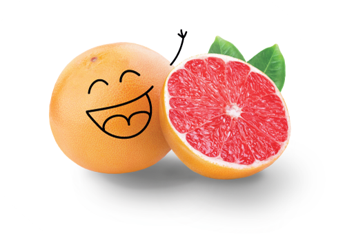 Happy Food Red Grapefruit